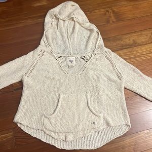 Billabong crochet sweater (S)